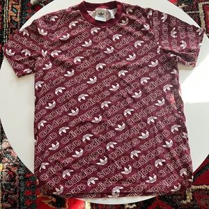 Men’s adidas tee graphic trefoil medium rare